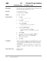 Preview for 242 page of Panasonic KX-TA308 Installation Manual