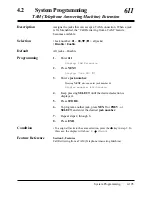 Preview for 297 page of Panasonic KX-TA308 Installation Manual