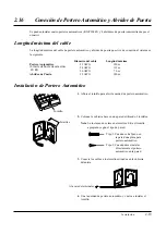 Предварительный просмотр 35 страницы Panasonic KX-TA308 (Spanish) Manual De Instalación