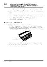 Preview for 42 page of Panasonic KX-TA308 (Spanish) Manual De Instalación