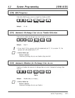 Preview for 147 page of Panasonic KX-TA624 Installation Manual