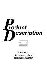 Panasonic KX-TA624 Product Description preview