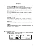 Предварительный просмотр 3 страницы Panasonic KX-TA624 User Manual