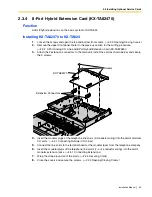 Предварительный просмотр 43 страницы Panasonic KX-TA824 Installation Manual