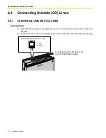 Предварительный просмотр 52 страницы Panasonic KX-TA824 Installation Manual