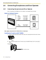 Предварительный просмотр 56 страницы Panasonic KX-TA824 Installation Manual