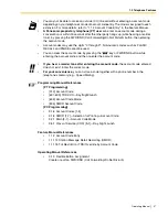 Preview for 27 page of Panasonic KX-TA824 Operating Manual