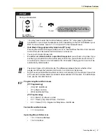 Preview for 47 page of Panasonic KX-TA824 Operating Manual