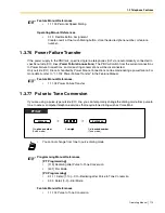 Preview for 119 page of Panasonic KX-TA824 Operating Manual