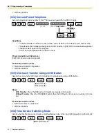 Preview for 20 page of Panasonic KX-TA824 Programming Manual