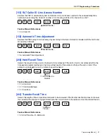 Preview for 31 page of Panasonic KX-TA824 Programming Manual