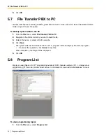 Preview for 94 page of Panasonic KX-TA824 Programming Manual