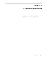 Preview for 107 page of Panasonic KX-TA824 Programming Manual