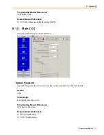 Preview for 121 page of Panasonic KX-TA824 Programming Manual