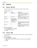 Предварительный просмотр 242 страницы Panasonic KX- TAW848 Features Manual