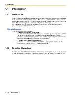 Preview for 10 page of Panasonic KX- TAW848 Programming Manual