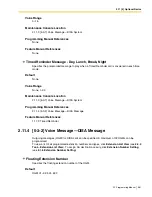 Preview for 381 page of Panasonic KX- TAW848 Programming Manual