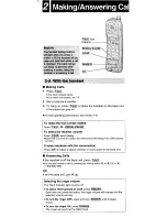 Предварительный просмотр 4 страницы Panasonic KX-TC1025ALW Operating Instructions Manual