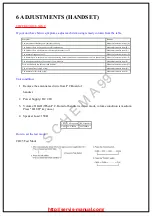 Предварительный просмотр 4 страницы Panasonic KX-TC1040LAB Service Manual