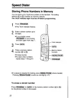 Предварительный просмотр 22 страницы Panasonic KX-TC1040W User Manual