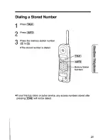 Предварительный просмотр 23 страницы Panasonic KX-TC1040W User Manual