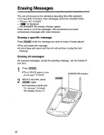 Предварительный просмотр 32 страницы Panasonic KX-TC1040W User Manual