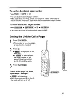 Предварительный просмотр 35 страницы Panasonic KX-TC1040W User Manual