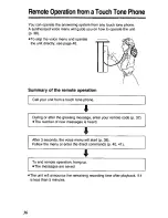 Предварительный просмотр 36 страницы Panasonic KX-TC1040W User Manual