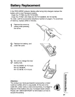 Предварительный просмотр 45 страницы Panasonic KX-TC1040W User Manual