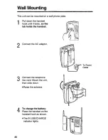 Предварительный просмотр 46 страницы Panasonic KX-TC1040W User Manual