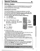 Предварительный просмотр 21 страницы Panasonic KX-TC1045ALW Operating Instructions Manual