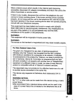 Preview for 45 page of Panasonic KX-TC1045ALW Operating Instructions Manual