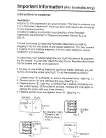 Preview for 52 page of Panasonic KX-TC1060ALW Operating Instructions Manual