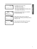 Preview for 7 page of Panasonic KX-TC1105ALB Operating Instructions Manual