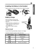 Preview for 9 page of Panasonic KX-TC1105ALB Operating Instructions Manual