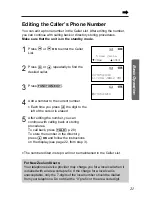 Preview for 21 page of Panasonic KX-TC1105ALB Operating Instructions Manual