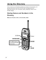 Preview for 24 page of Panasonic KX-TC1105ALB Operating Instructions Manual