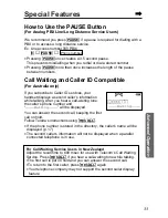 Preview for 33 page of Panasonic KX-TC1105ALB Operating Instructions Manual