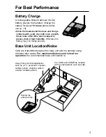 Preview for 3 page of Panasonic KX-TC1230ALW, KX-TC1230NZW Operating Instructions Manual