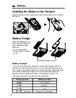 Preview for 14 page of Panasonic KX-TC1230ALW, KX-TC1230NZW Operating Instructions Manual