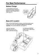 Предварительный просмотр 3 страницы Panasonic KX-TC1410B User Manual