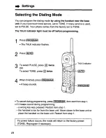 Предварительный просмотр 10 страницы Panasonic KX-TC1410B User Manual