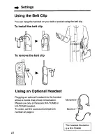 Предварительный просмотр 12 страницы Panasonic KX-TC1410B User Manual