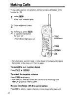 Предварительный просмотр 14 страницы Panasonic KX-TC1410B User Manual