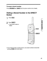 Предварительный просмотр 19 страницы Panasonic KX-TC1410B User Manual