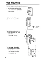 Предварительный просмотр 24 страницы Panasonic KX-TC1410B User Manual