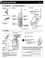 Preview for 2 page of Panasonic KX-TC1431W User Manual