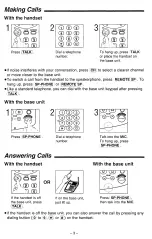 Preview for 3 page of Panasonic KX-TC1447 Quick Manual