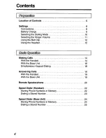 Предварительный просмотр 4 страницы Panasonic KX-TC1447B User Manual