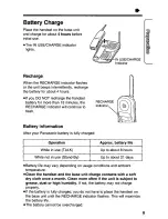 Предварительный просмотр 9 страницы Panasonic KX-TC1447B User Manual